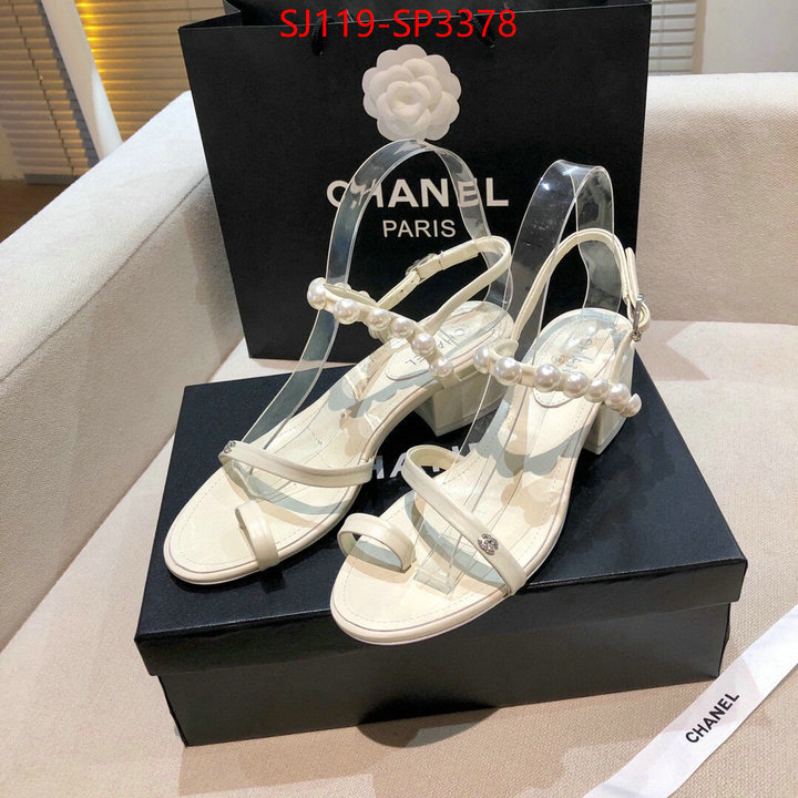 Women Shoes-Chanel,mirror copy luxury , ID: SP3378,$: 119USD