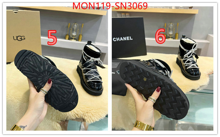 Women Shoes-Chanel,aaaaa+ replica , ID: SN3069,$: 119USD