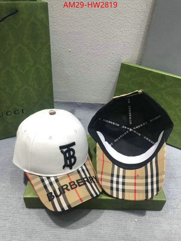 Cap (Hat)-Burberry,replicas , ID: HW2819,$: 29USD