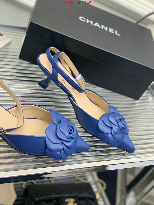 Women Shoes-Chanel,high quality , ID: SP7448,$: 135USD