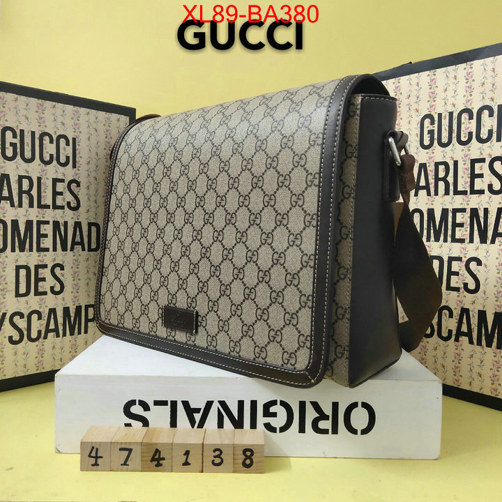 Gucci Bags(4A)-Diagonal-,same as original ,ID:BA380,$: 89USD