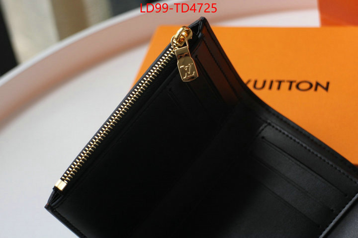 LV Bags(TOP)-Wallet,ID: TD4725,$: 99USD