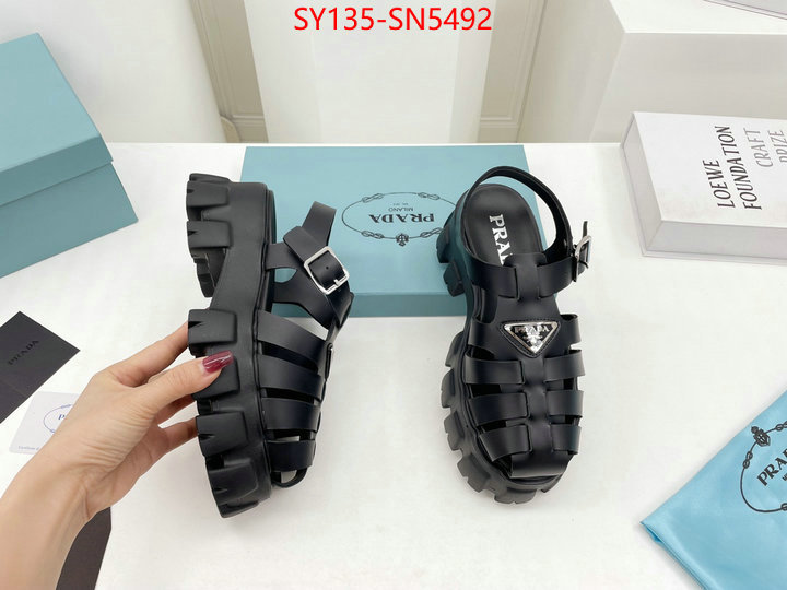 Women Shoes-Prada,best quality fake , ID: SN5492,$: 135USD