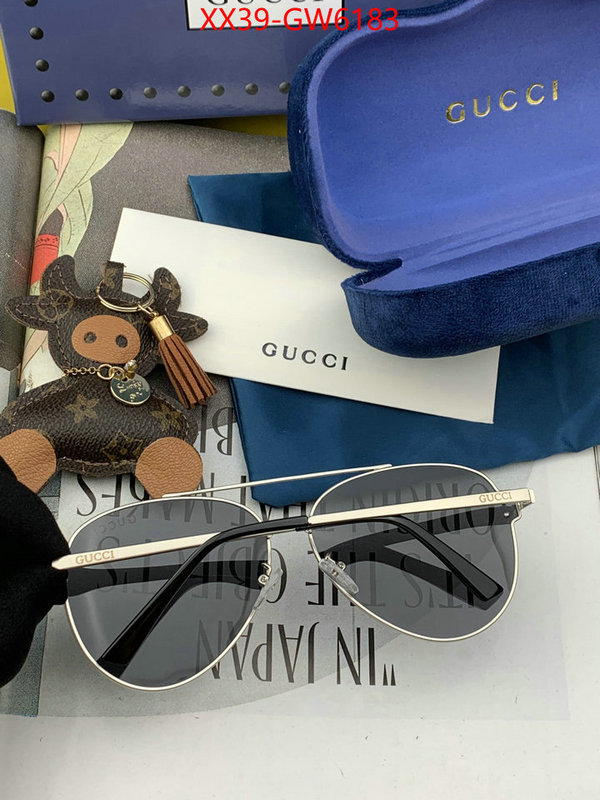 Glasses-Gucci,replica 1:1 , ID: GW6183,$: 39USD