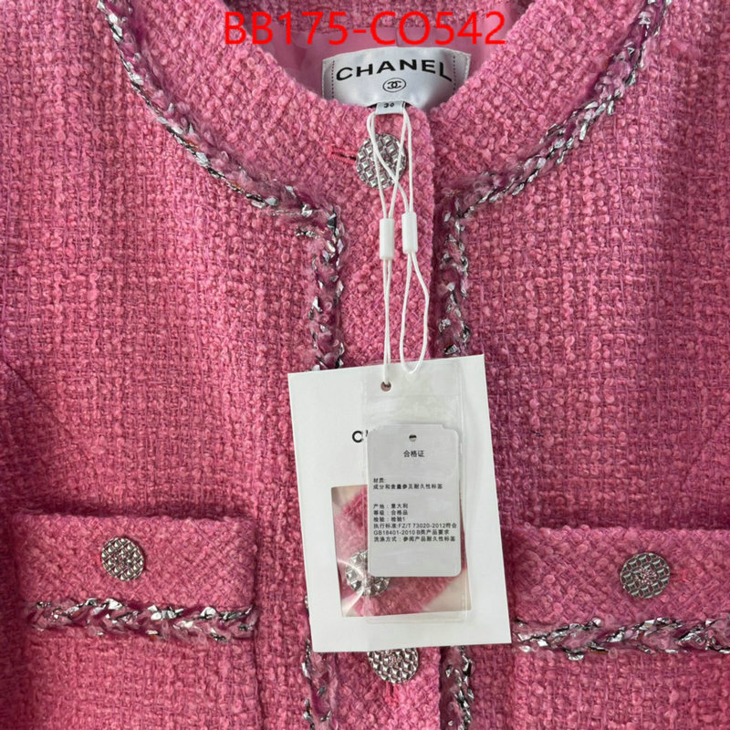 Clothing-Chanel,cheap replica designer , ID: CO542,$: 175USD