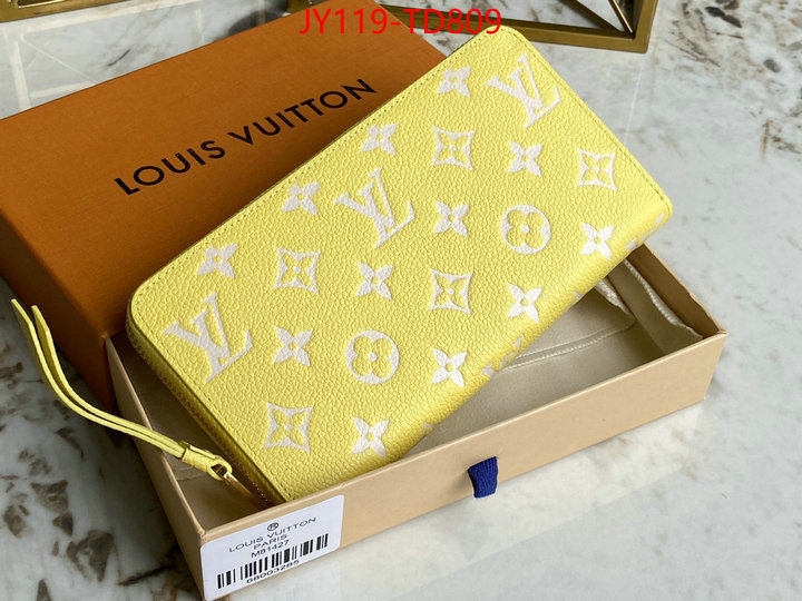 LV Bags(TOP)-Wallet,ID: TD809,$: 119USD