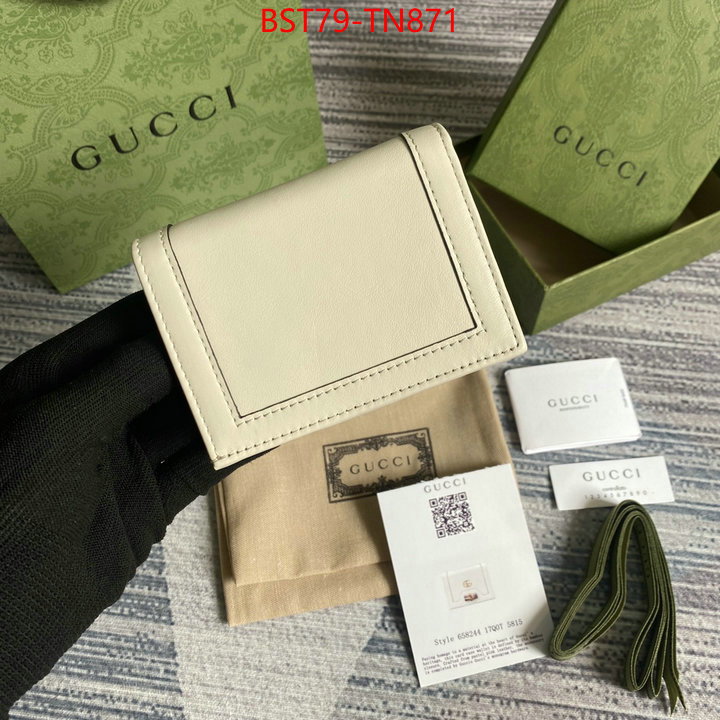 Gucci Bags(TOP)-Wallet-,ID: TN871,$: 79USD