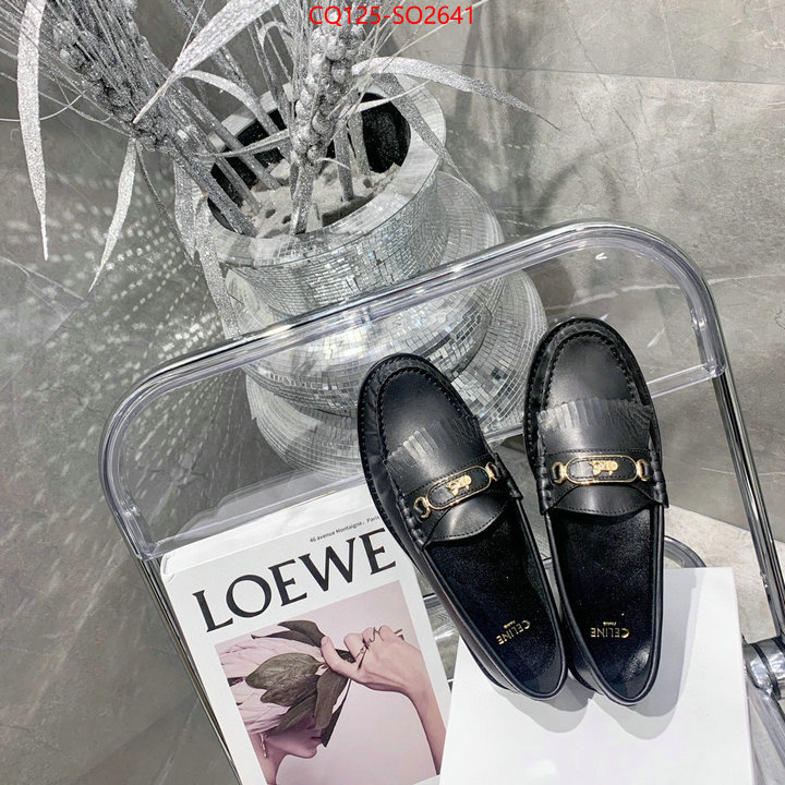 Women Shoes-CELINE,buy high-quality fake , ID: SO2641,$: 125USD