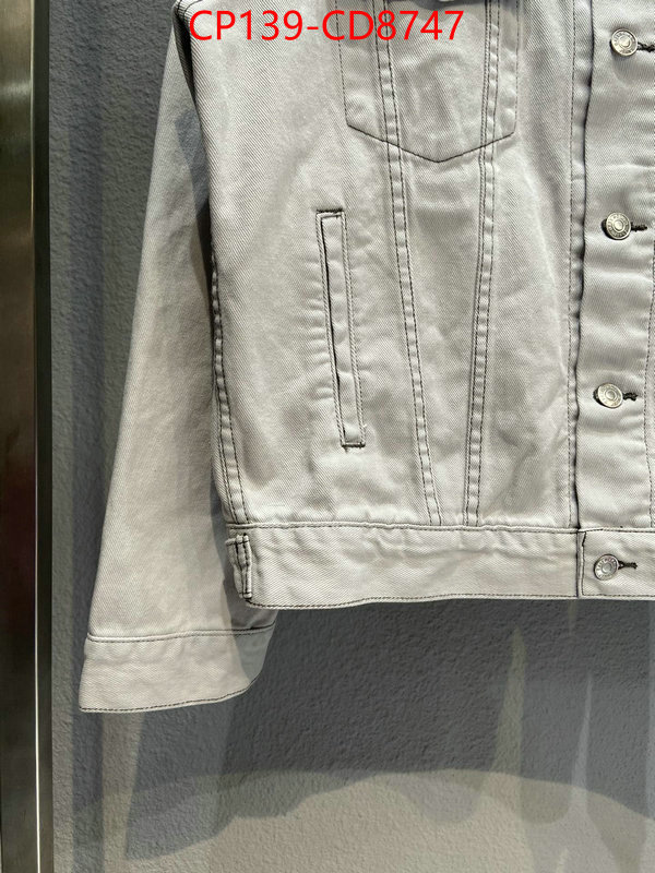 Clothing-Denim Jackets,shop cheap high quality 1:1 replica , ID: CD8747,$: 139USD
