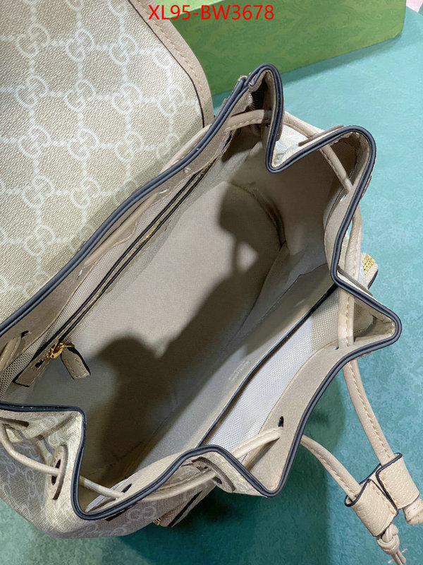 Gucci Bags(4A)-Backpack-,aaaaa quality replica ,ID: BW3678,$: 95USD