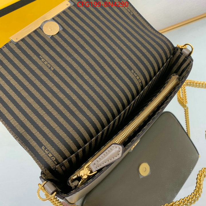 Fendi Bags(TOP)-Baguette,replica 2023 perfect luxury ,ID: BN4290,$: 199USD