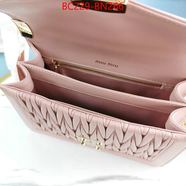 Miu Miu Bags(TOP)-Diagonal-,replica aaaaa+ designer ,ID: BN266,$: 229USD