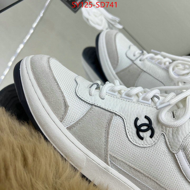 Women Shoes-Chanel,shop cheap high quality 1:1 replica , ID: SD741,$: 125USD