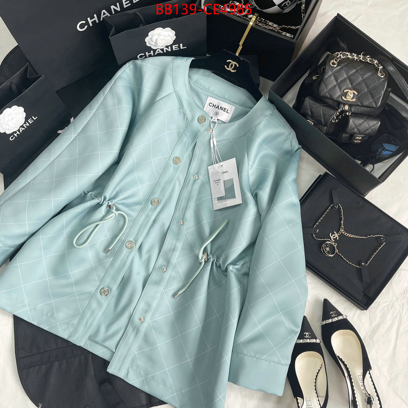 Clothing-Chanel,best like , ID: CE4985,$: 139USD