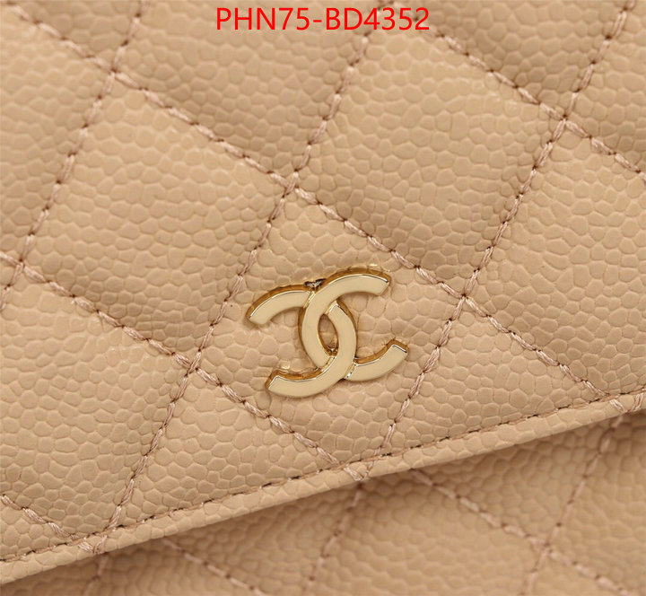 Chanel Bags(4A)-Diagonal-,ID: BD4352,$: 75USD