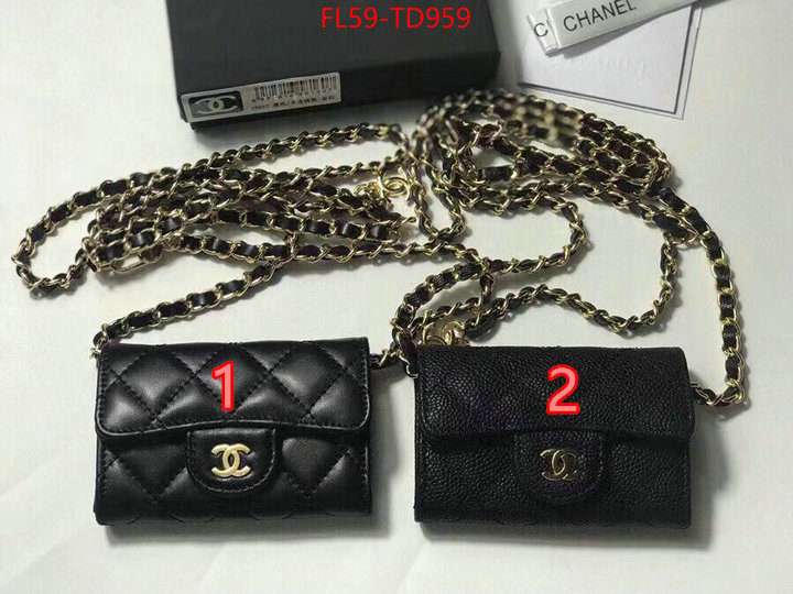 Chanel Bags(4A)-Wallet-,ID: TD959,$: 59USD