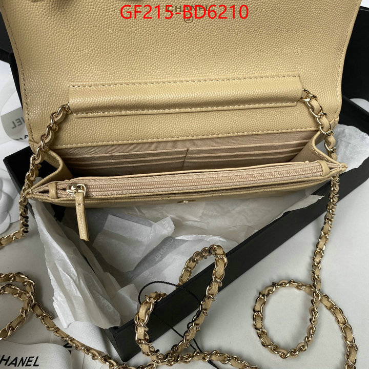 Chanel Bags(TOP)-Diagonal-,ID: BD6210,$: 215USD