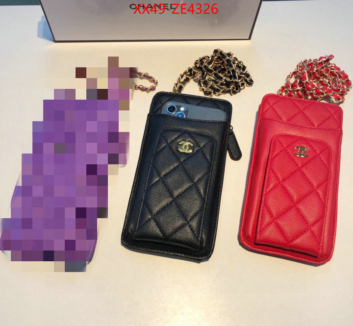 Phone case-Chanel,online store , ID: ZE4326,$: 49USD