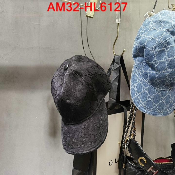 Cap (Hat)-Gucci,aaaaa quality replica , ID: HL6127,$: 32USD