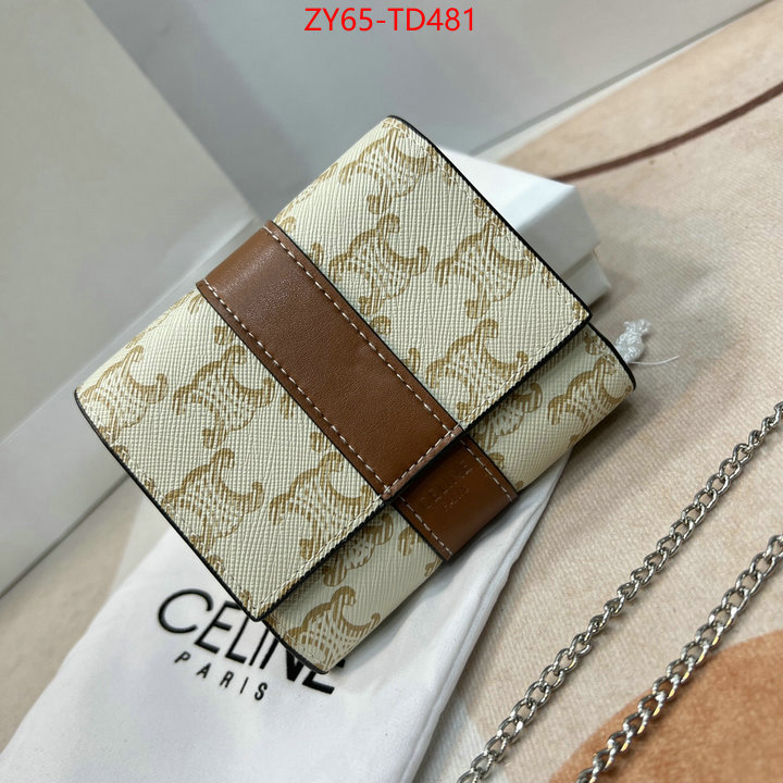 CELINE Bags(4A)-Wallet,sell online ,ID: TD481,$: 65USD