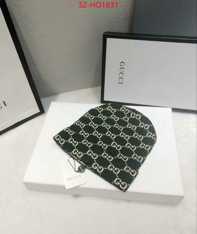 Cap (Hat)-Gucci,shop the best high authentic quality replica , ID: HO1831,$: 32USD