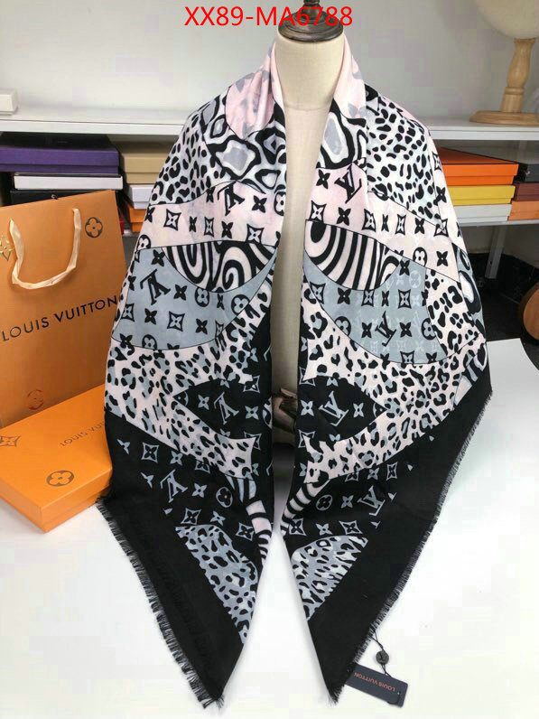 Scarf-LV,designer 7 star replica , ID: MA6788,$: 89USD