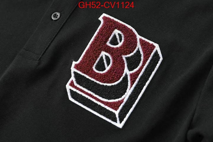Clothing-Burberry,7 star quality designer replica , ID: CV1124,$: 52USD