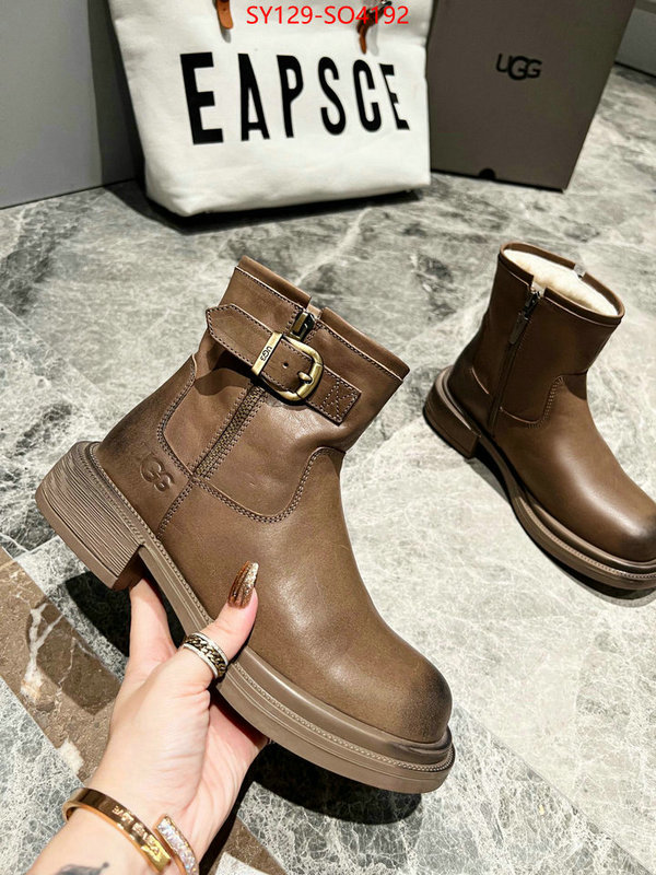 Women Shoes-UGG,1:1 clone , ID: SO4192,$: 129USD