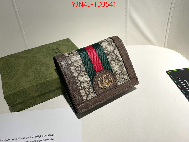 Gucci Bags(4A)-Wallet-,the best ,ID: TD3541,$: 45USD