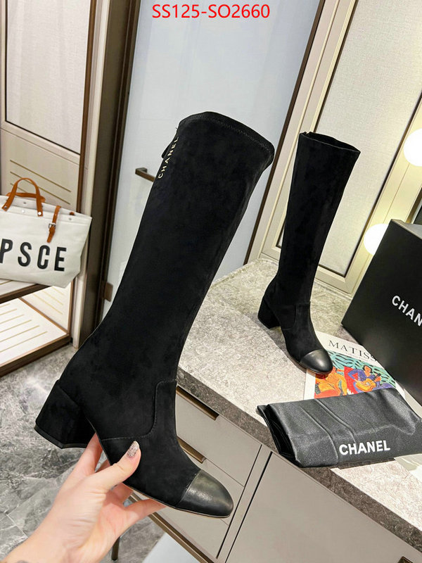 Women Shoes-Chanel,practical and versatile replica designer , ID: SO2660,$: 125USD