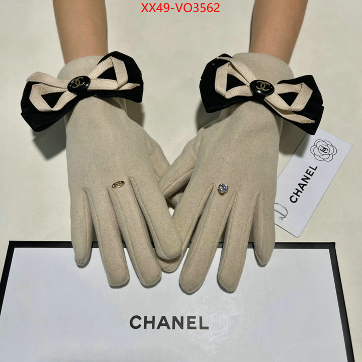 Gloves-Chanel,wholesale sale , ID: VO3562,$: 49USD