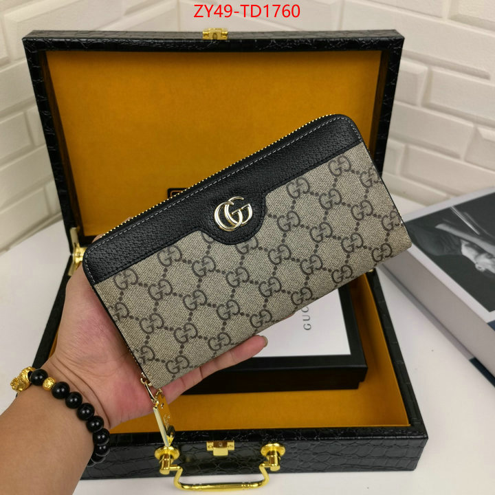 Gucci Bags(4A)-Wallet-,best fake ,ID: TD1760,$: 49USD