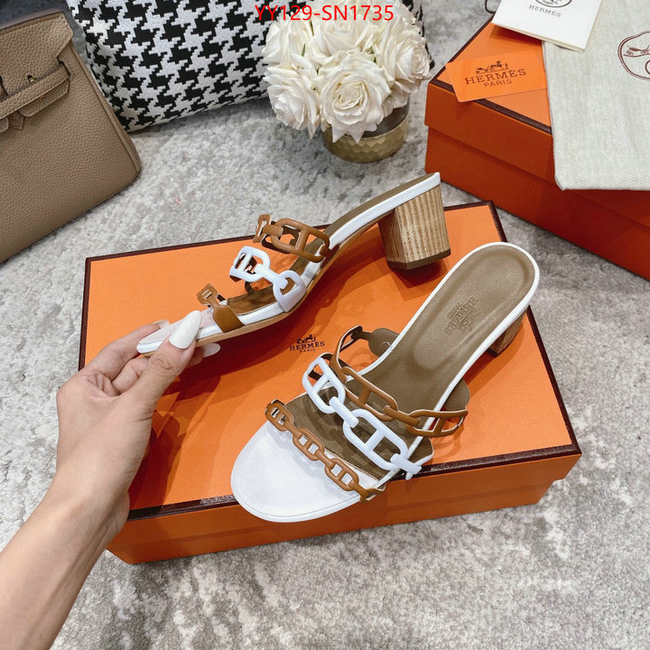 Women Shoes-Hermes,best quality replica , ID: SN1735,$: 129USD