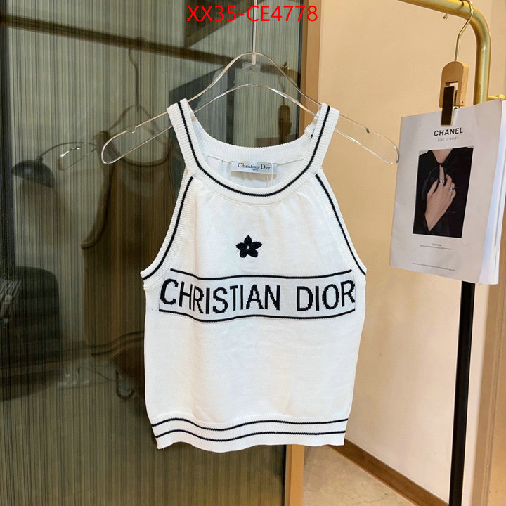 Clothing-Dior,only sell high-quality , ID: CE4778,$: 35USD