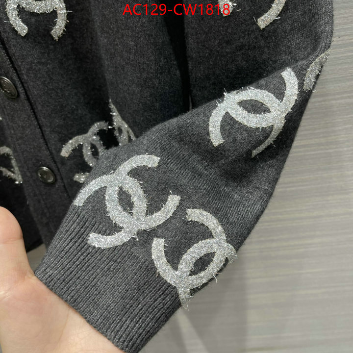 Clothing-Chanel,designer 1:1 replica , ID: CW1818,$: 129USD