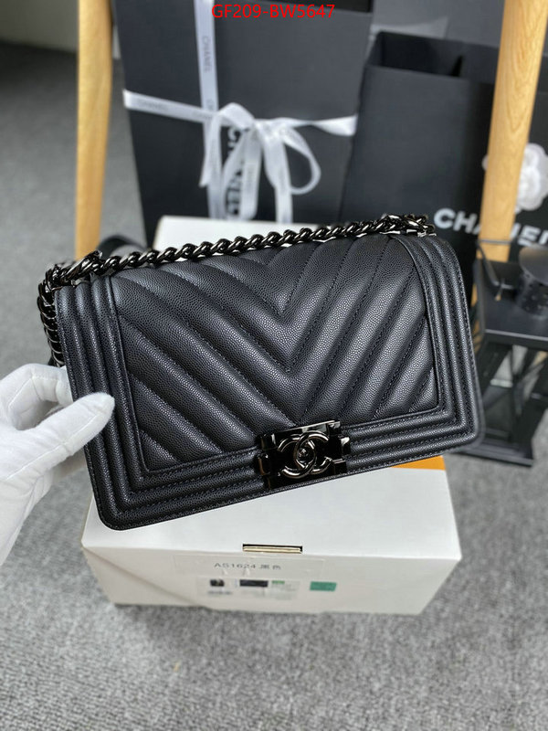 Chanel Bags(TOP)-Le Boy,ID: BW5647,$: 209USD