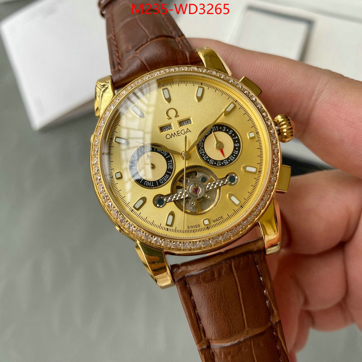 Watch(TOP)-Omega,highest product quality , ID: WD3265,$: 235USD