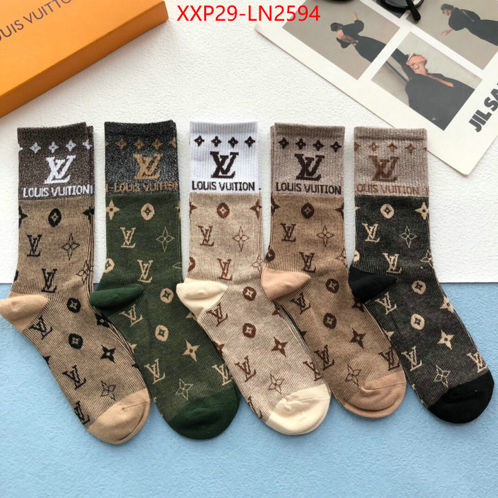 Sock-LV,first copy , ID: LN2594,$: 29USD