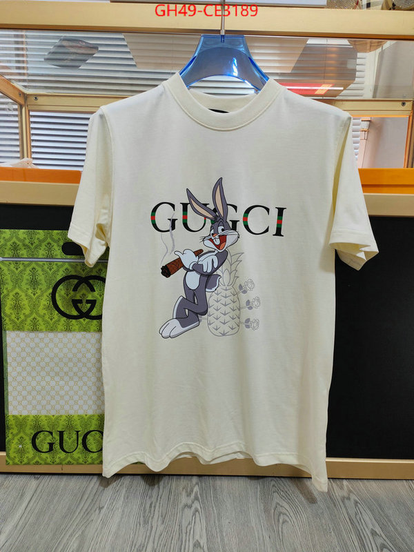 Clothing-Gucci,best quality fake , ID: CE3189,$: 49USD