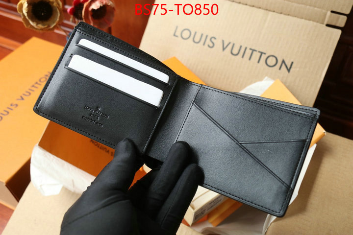 LV Bags(TOP)-Wallet,ID: TO850,$: 75USD