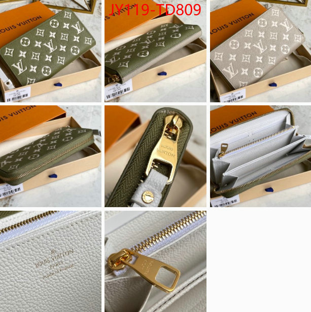 LV Bags(TOP)-Wallet,ID: TD809,$: 119USD