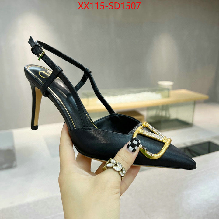 Women Shoes-Valentino,luxury fake , ID: SD1507,$: 115USD