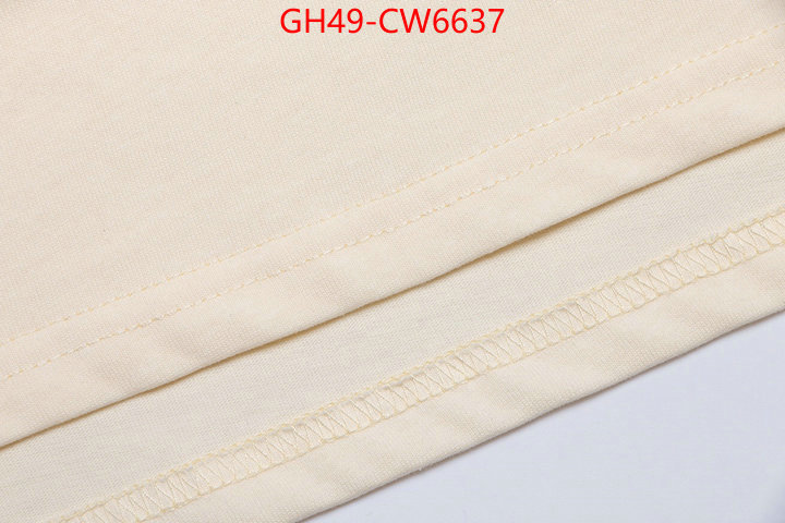 Clothing-Gucci,luxury fashion replica designers , ID: CW6637,$: 49USD