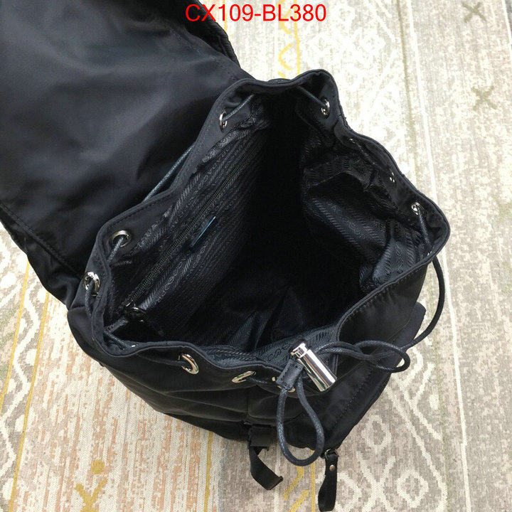 Prada Bags(4A)-Backpack-,luxury fake ,ID: BL380,$:109USD