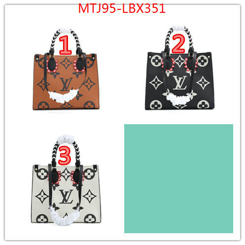 LV Bags(4A)-Handbag Collection-,ID: BX351,$: 95USD