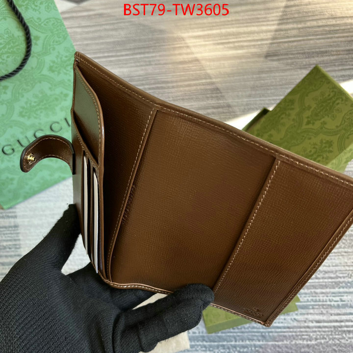 Gucci Bags(TOP)-Wallet-,aaaaa+ replica designer ,ID: TW3605,$: 79USD