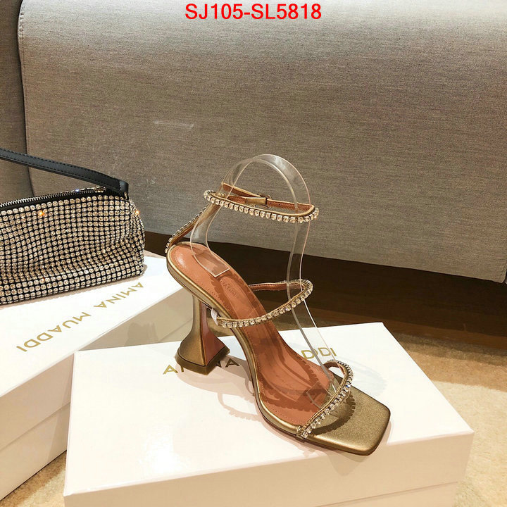 Women Shoes-Amina Muaddi,1:1 replica , ID: SL5818,$: 105USD