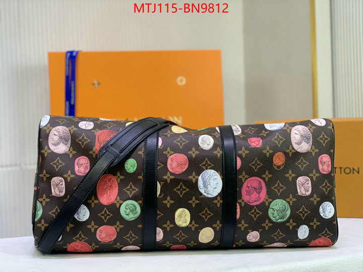 LV Bags(4A)-Keepall BandouliRe 45-50-,exclusive cheap ,ID: BN9812,$: 115USD