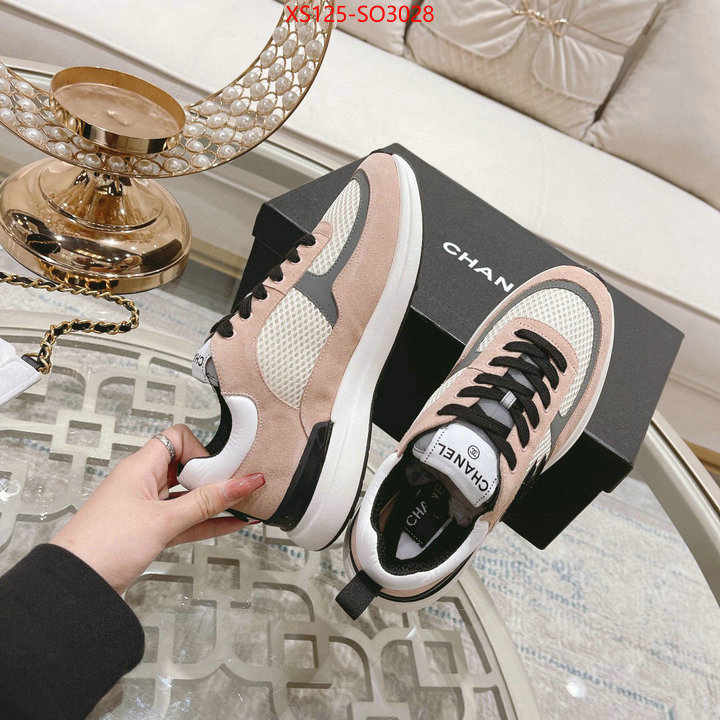 Women Shoes-Chanel,2023 replica wholesale cheap sales online , ID: SO3028,$: 125USD