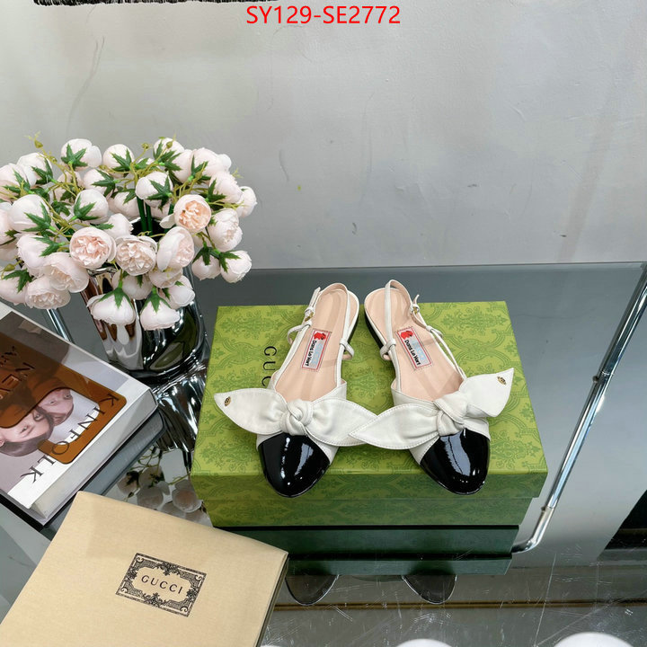 Women Shoes-Gucci,top 1:1 replica , ID: SE2772,$: 129USD